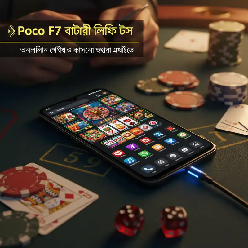 Poco F7 ব্যাটারি লাইফ টেস্ট এবং অনলাইন গেমিং